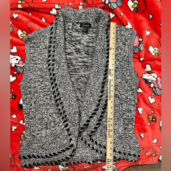 Jenny Brand Women’s Size 3X Sweater Vest Topper - Picture 6 of 14